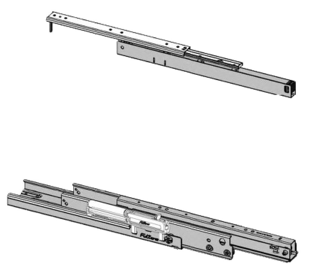 UITTREKGELEIDER FR777A 400MM 200KG