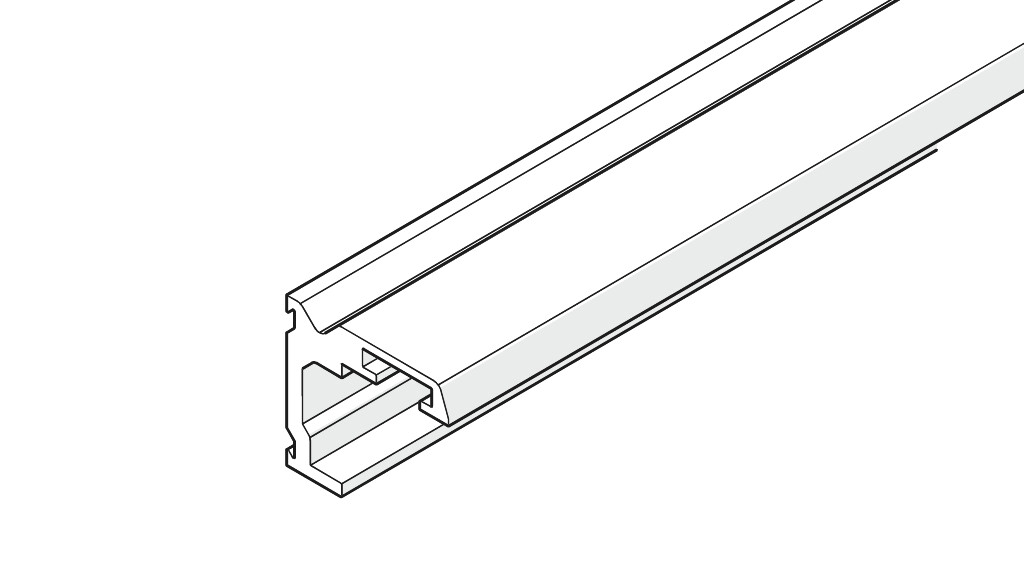 HAWA 18403 JUNIOR 40/B WANDBEVESTIGING 6000MM