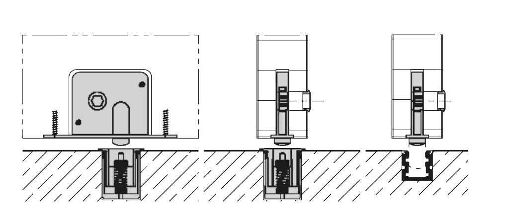 HAWA 10726 VARIOFOLD 80H DEURSLOT