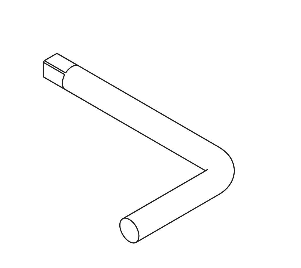 HAWA 10723 VARIOFOLD 80H STEEKSLEUTEL