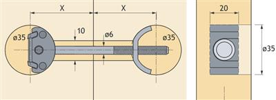 9079583 SNELMONTAGE VERBINDER AVB4-150MM