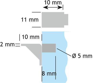 SCHABDRAGER 5MM GLASKLAAR