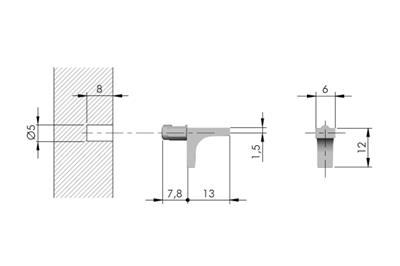 SCHABDRAGER K-LINE NIKKEL D.5MM