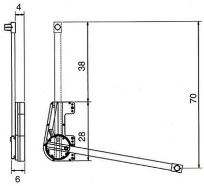 KLEDERLIFT 700 15 KG GRIJS