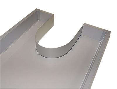 BOOG VOOR SYPHON ALU 180 X 260 MM