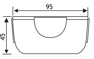 5102-2000 - VAKVERDELER FLEXY ANTRACIET