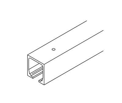 HAWA 14869 JUNIOR 120 LOOPRAIL 6000MM ALU