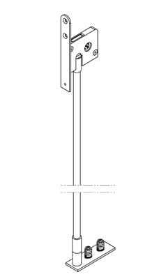 HAWA 19592 VARIOFOLD 80H STANG DEURSLOT