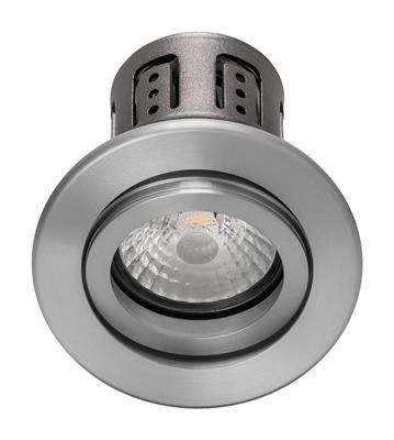 LED INBOUWSPOT MATRIX LED ALU 8.5W/230V 3000K 38°630LM DIMBAAR