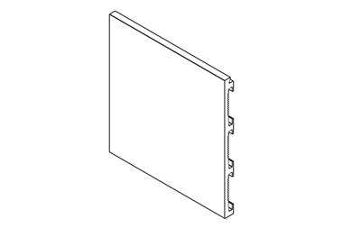 XINNIX XP50.04 PLINTEN 3M ALU WIT GELAKT (10ST) 