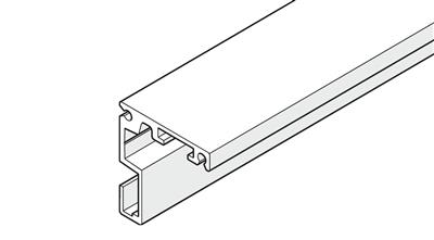 HAWA JUNIOR 120/B WANDBEVESTIGING 4000MM ALU