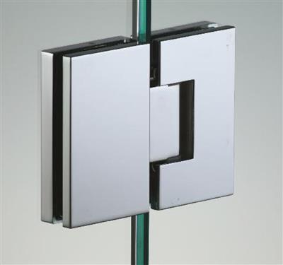 SCHARN.LIJN SERIE HD SQUARE SMALL REGEL.GLAS 6/8MMCHROOM