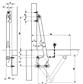 MEUBELSCHAAR CEA-LIFT 602 LINKS CHROOM