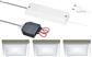 KIT 3 SUN XT LED 3.5W - 4100K QUADRO OPBOUW RVS LOOK