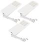 HERA SET 3 X SLIM-PAD LED 5W 24V 3000K WIT+TRANSFO+TRANSFO 15W