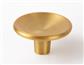 KNOP DISC Ø38X20,4MM ZAMAK GEBORSTELD GOUD