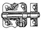 SCHUIFGRENDEL BOX 2127-40 CM VERZ. 