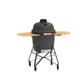 LEO | OUTDOOR KERAMISCHE BBQ LARGE ANTRACIET