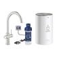 GROHE RED DUO-M STARTERKIT C-UITLOOP SUPERSTEEL