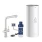 GROHE RED DUO-L STARTERKIT L-UITLOOP SUPERSTEEL