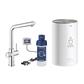 GROHE RED DUO-M STARTERKIT L-UITLOOP CHROOM