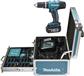 MAKITA COMBI-SET 18V BOOR- EN SCHROEFMACHINE + 96 TOEBEHOREN