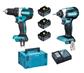 MAKITA COMBOPACK 18V  DDF484 + DTD153 3 BATTERIJEN + OPLADER