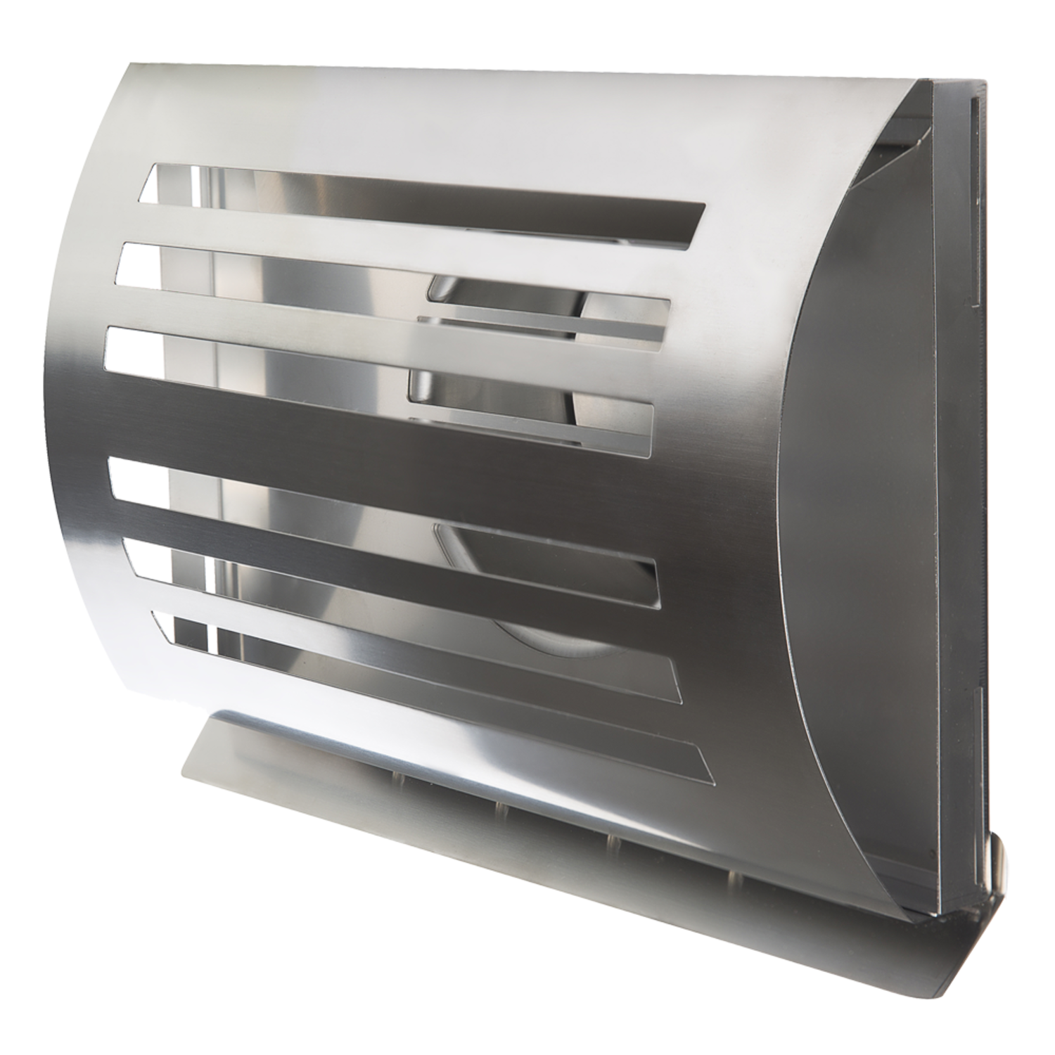Paneir delta uitblaasrooster  rvs/rvs d.150mm