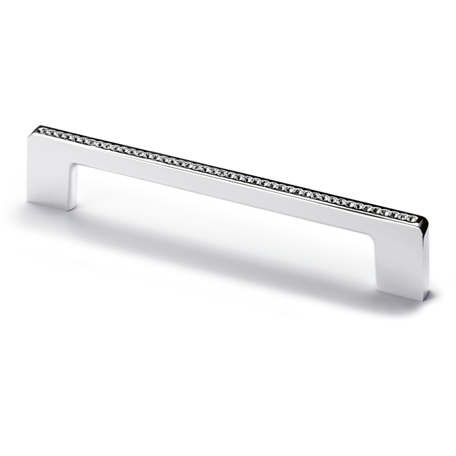 Greep Opera, boorafstand 160, L 200 mm, B 8.5 mm, H 33 mm, glans verchroomd