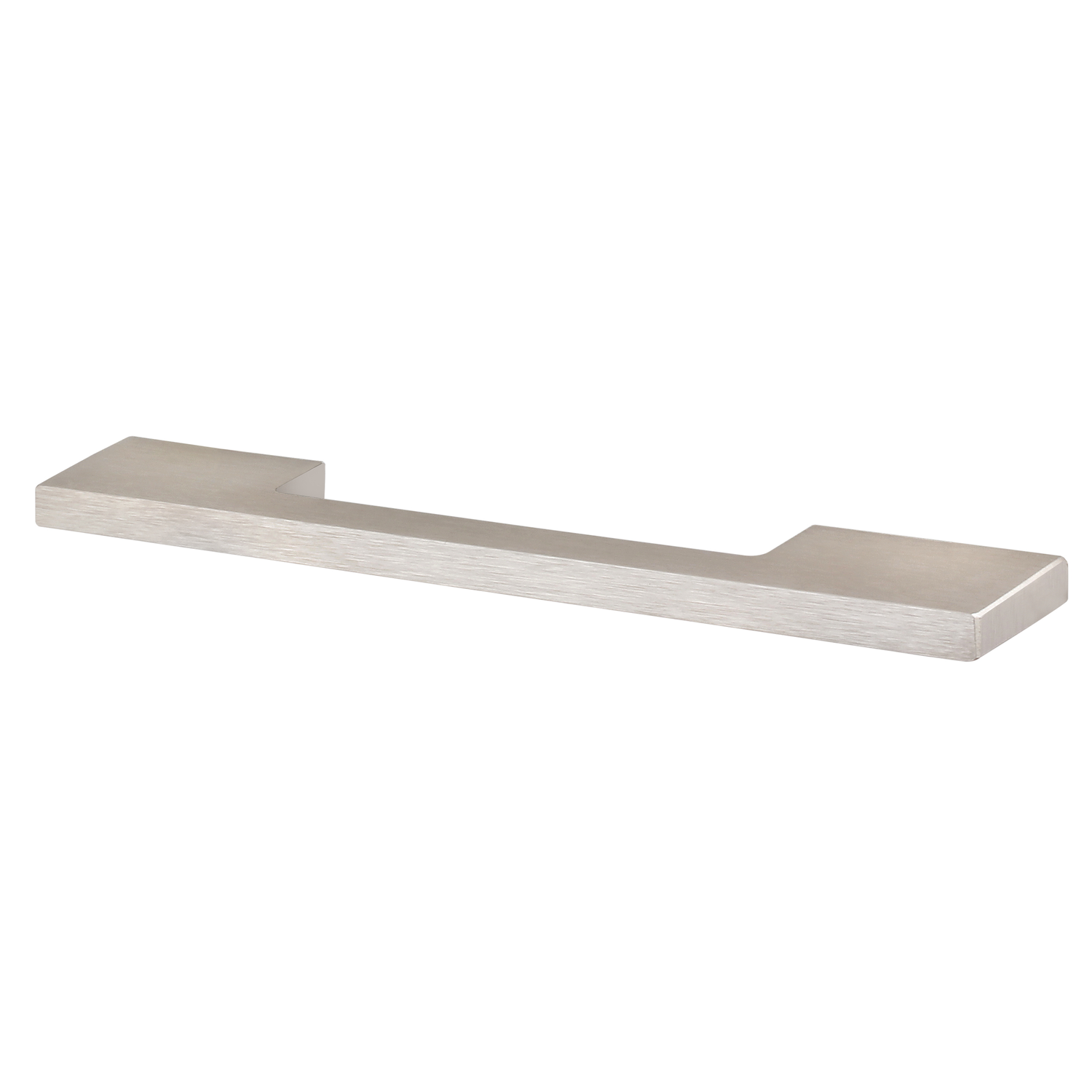 Greep drimo 160mm aluminium / RVS-look symmetrisch