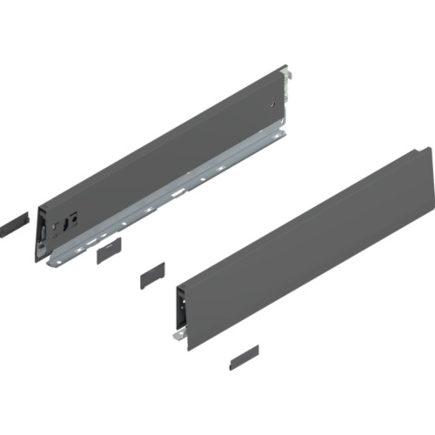 Merivobox zijkant l+r m 450mm oriongrijs