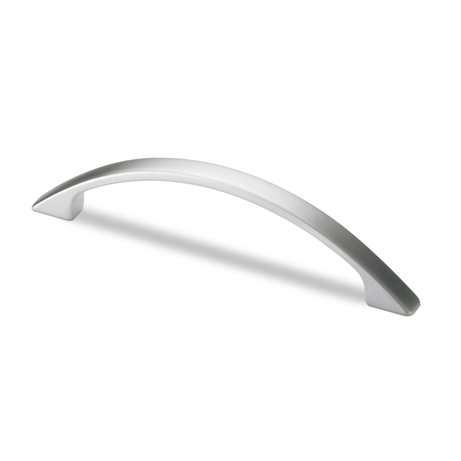 Greep Tolosa, boorafstand 128, L 157 mm, B 10 mm, H 28 mm, Mat verchroomd