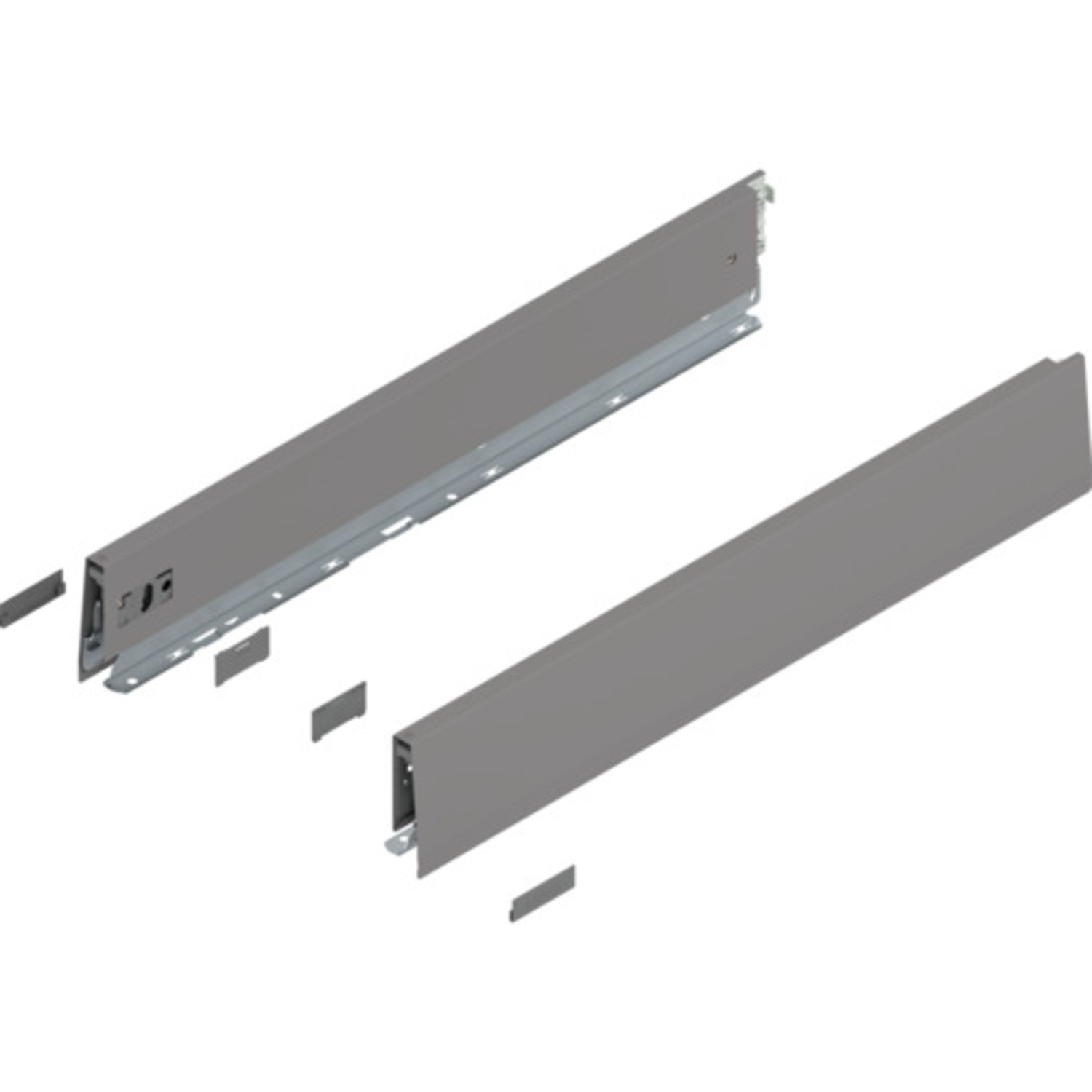 Merivobox zijkant l+r m 550mm indiumgrijs