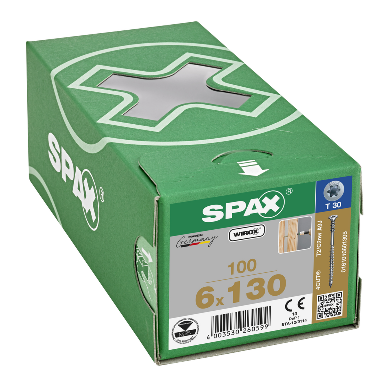 Spax stelschroef T-STAR Plus 6 x 130