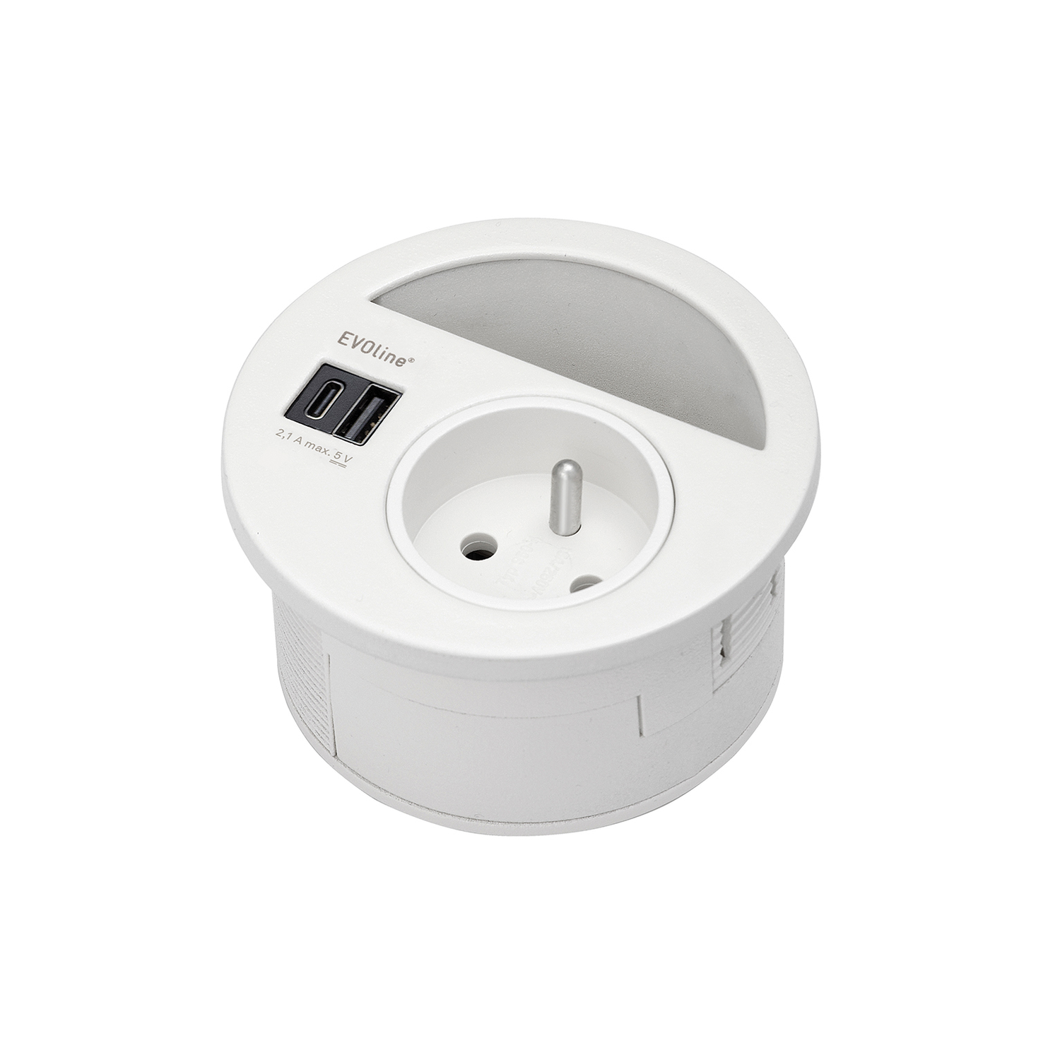 Evoline circle 80 nl-d-l + usb ac wit