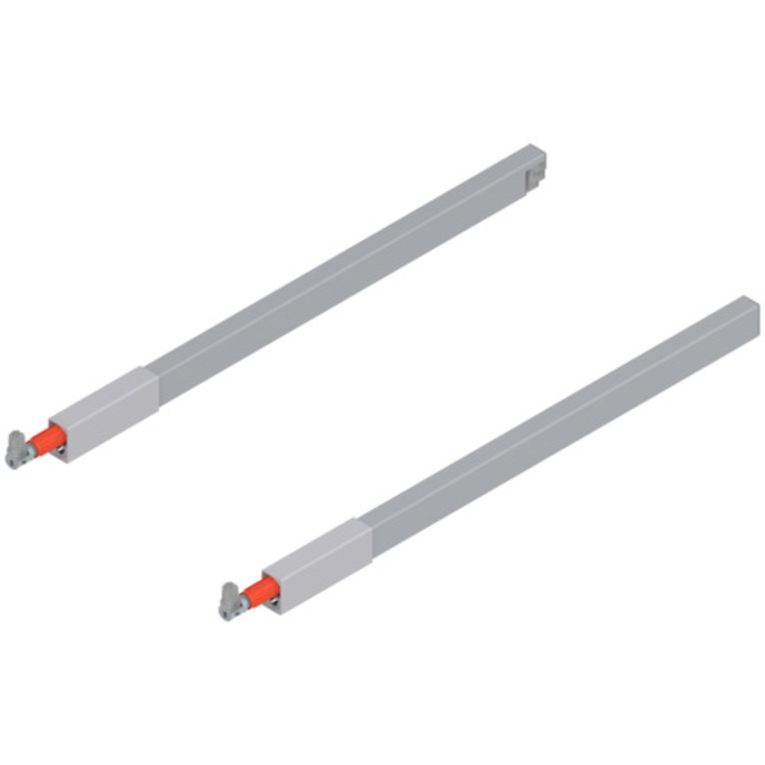 Verstelbare relingset antaro 450 mm li-re mettalic