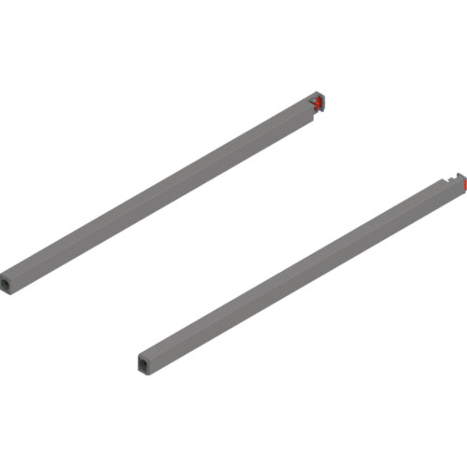 Relingset merivobox 450mm l+r indiumgrijs