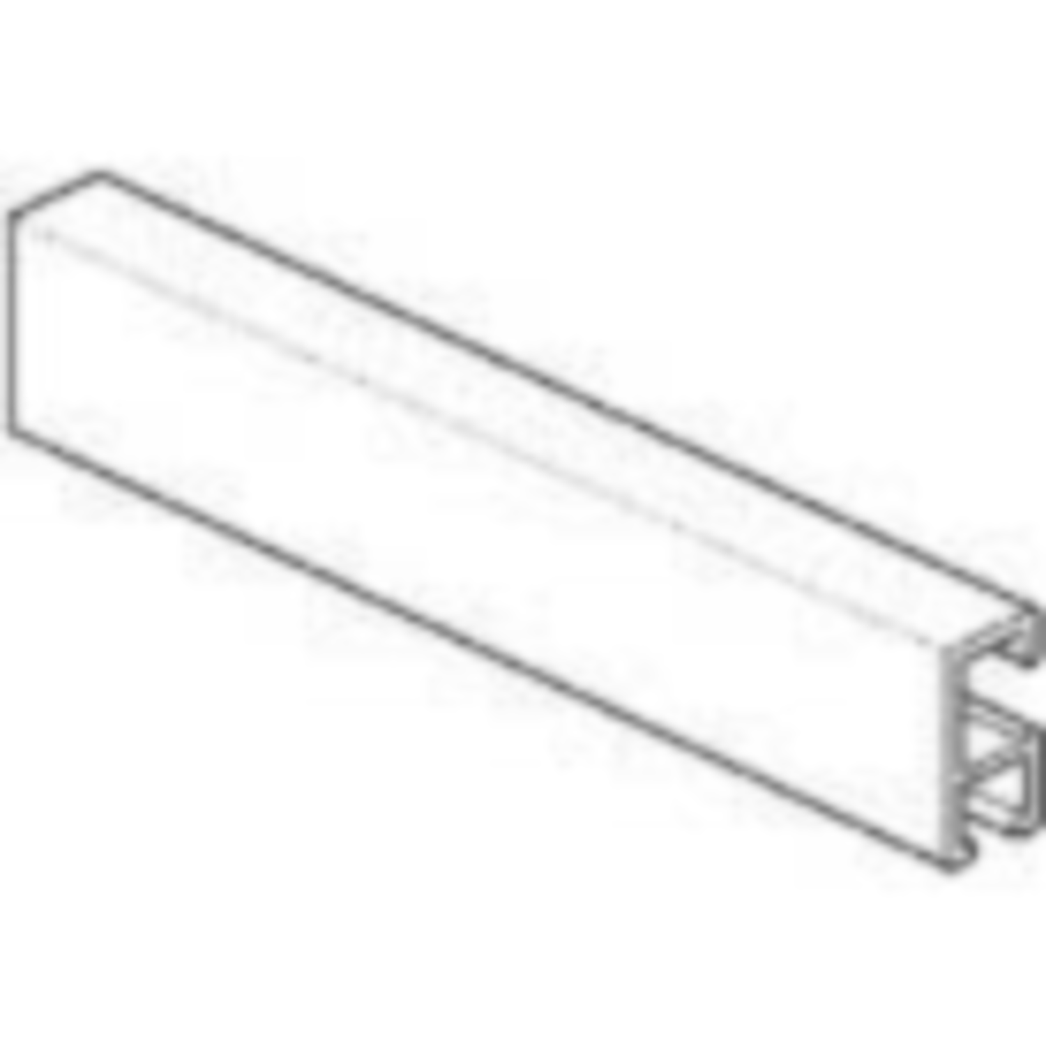 Stas minirail alu 300cm