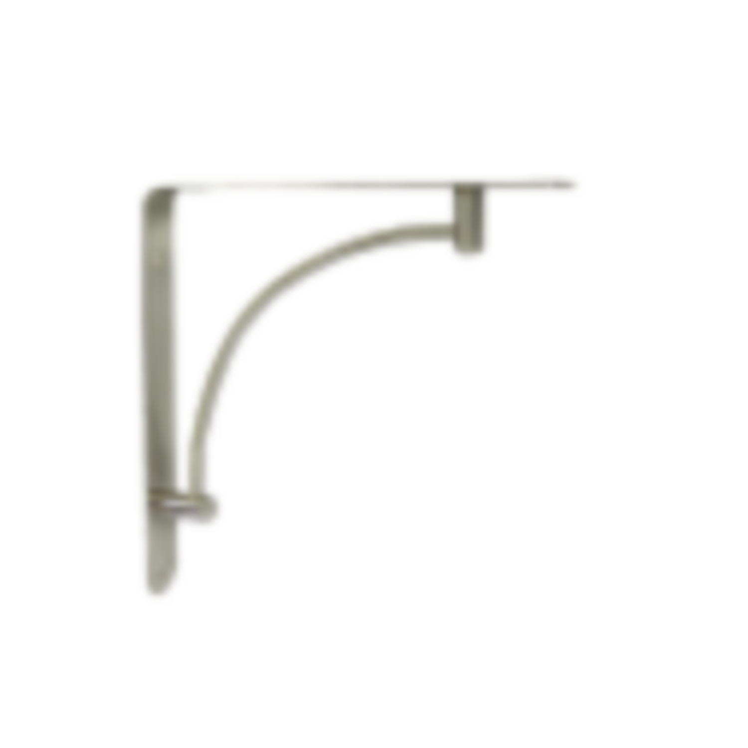 Plankdrager vario-line 22cm rvs look