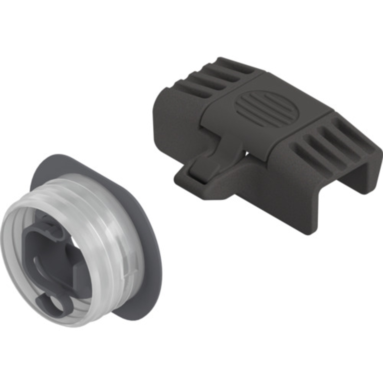 Meenemerset voor binnenlade carbon zwart