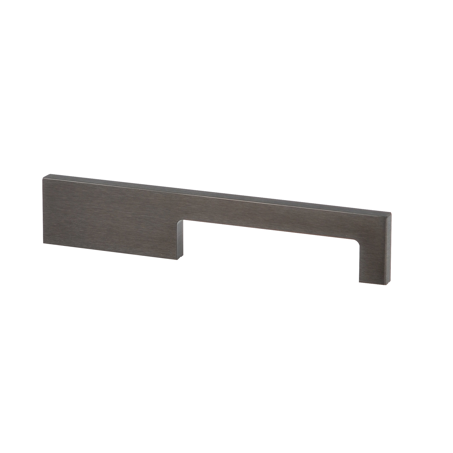 Greep drimo 160mm alu brushed dark bronze asymm