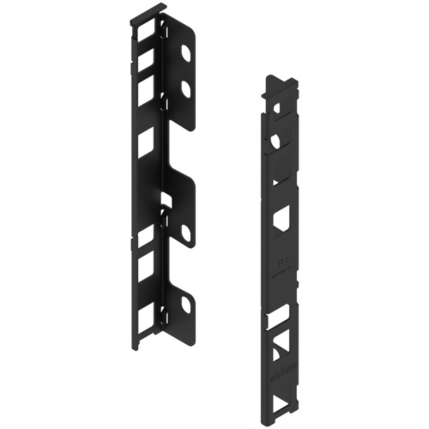 Rugwandhouder l+r legrabox c  carbon zwart