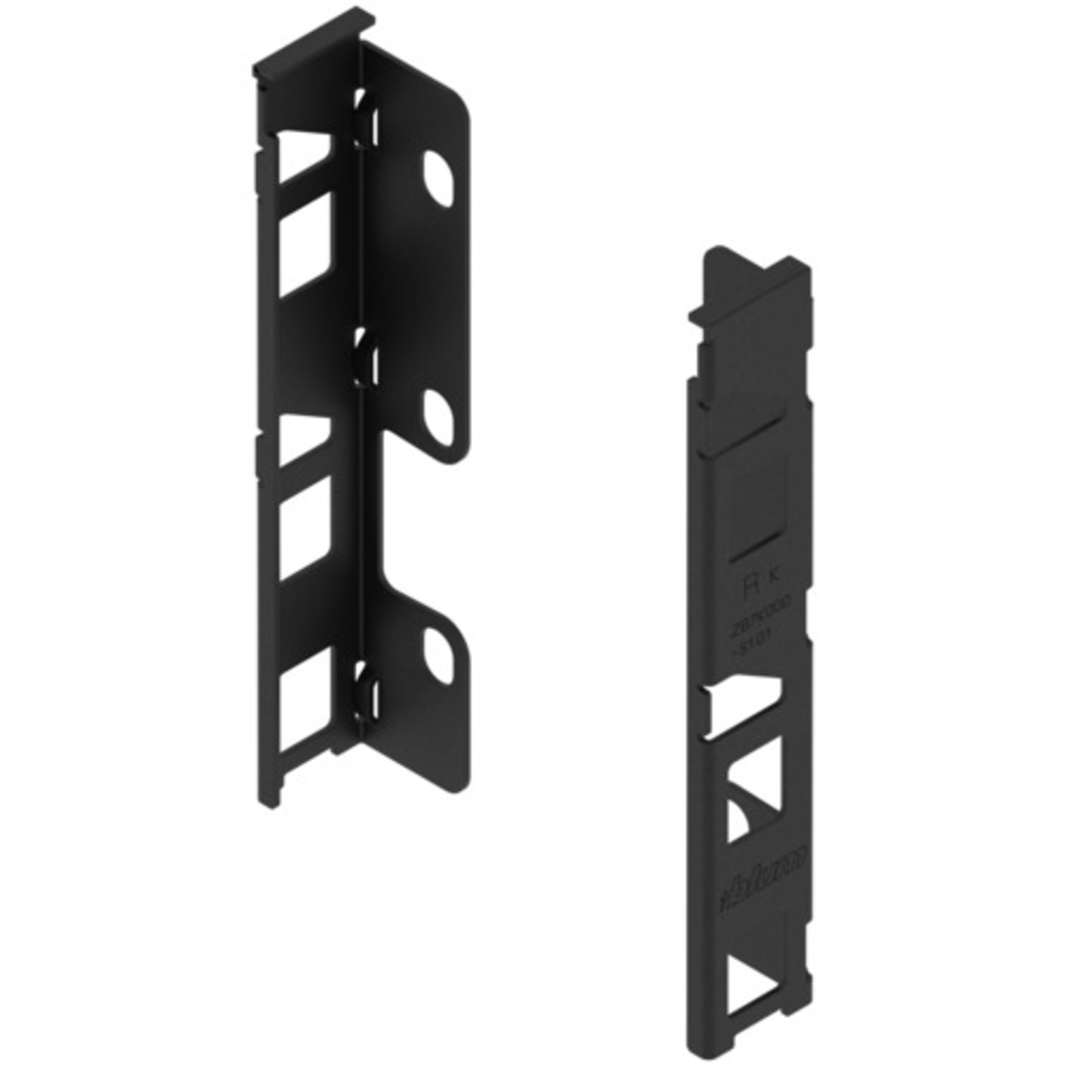 Rugwandhouder l+r legrabox k  carbon zwart