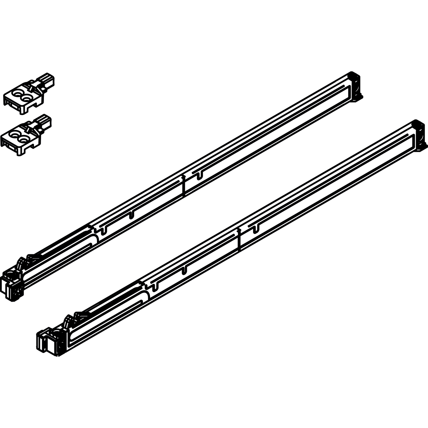 Hawa Combino 65 demper 50-65 kg, 2 st
