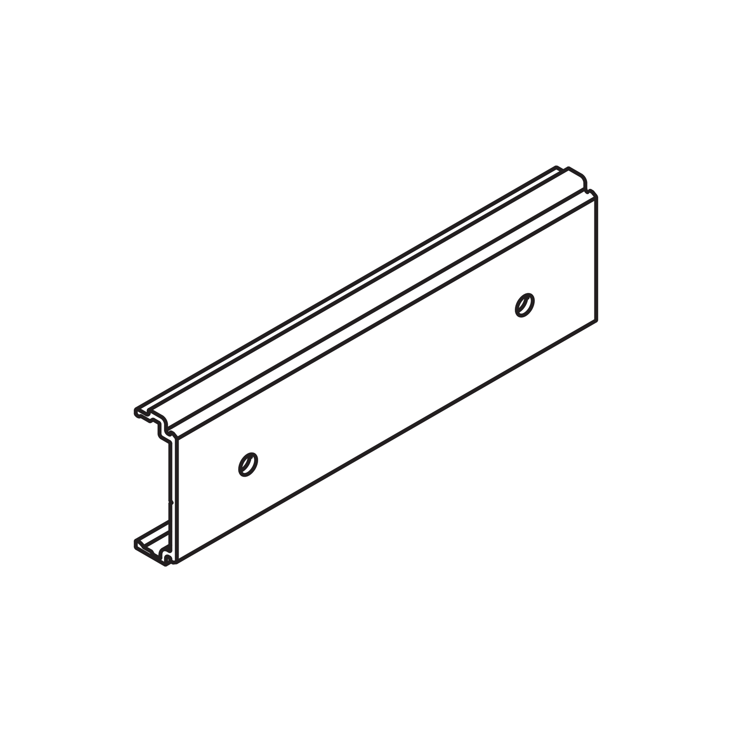 Hawa Porta HC clip voor houten plint