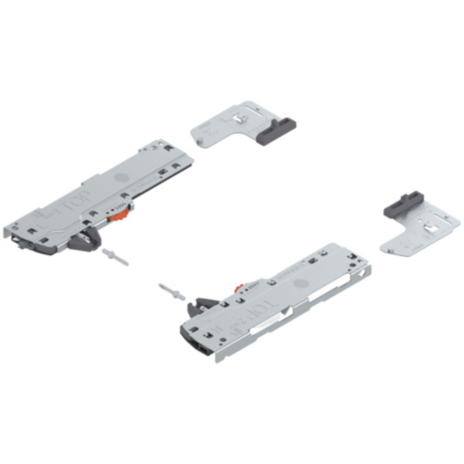 Tip-on blumotion set l+r 70kg nl 350-750mm