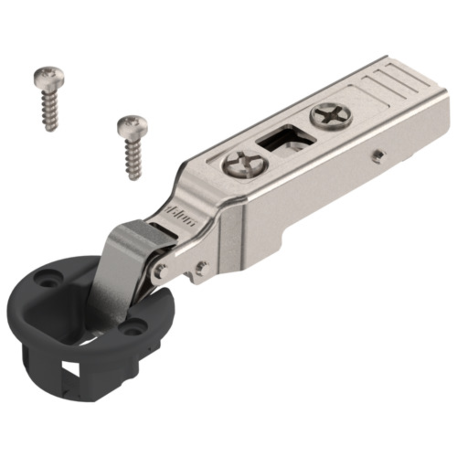 Clip-glasdeursch. 100° 0mm  boring 26mm