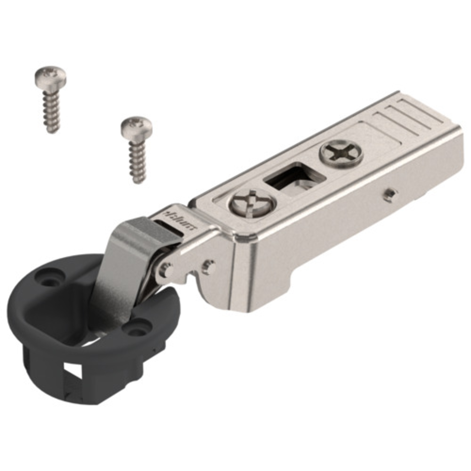 Clip-glasdeursch. 100° 9mm  boring 26mm