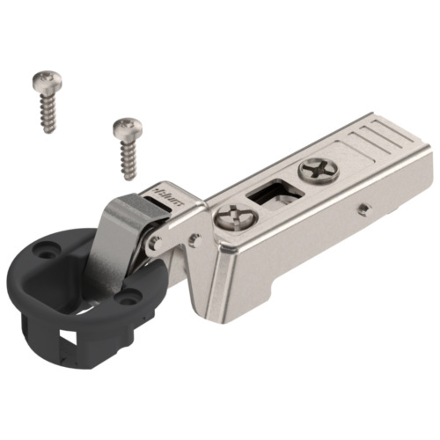 Clip-glasdeursch. 100° 16mm  boring 26mm