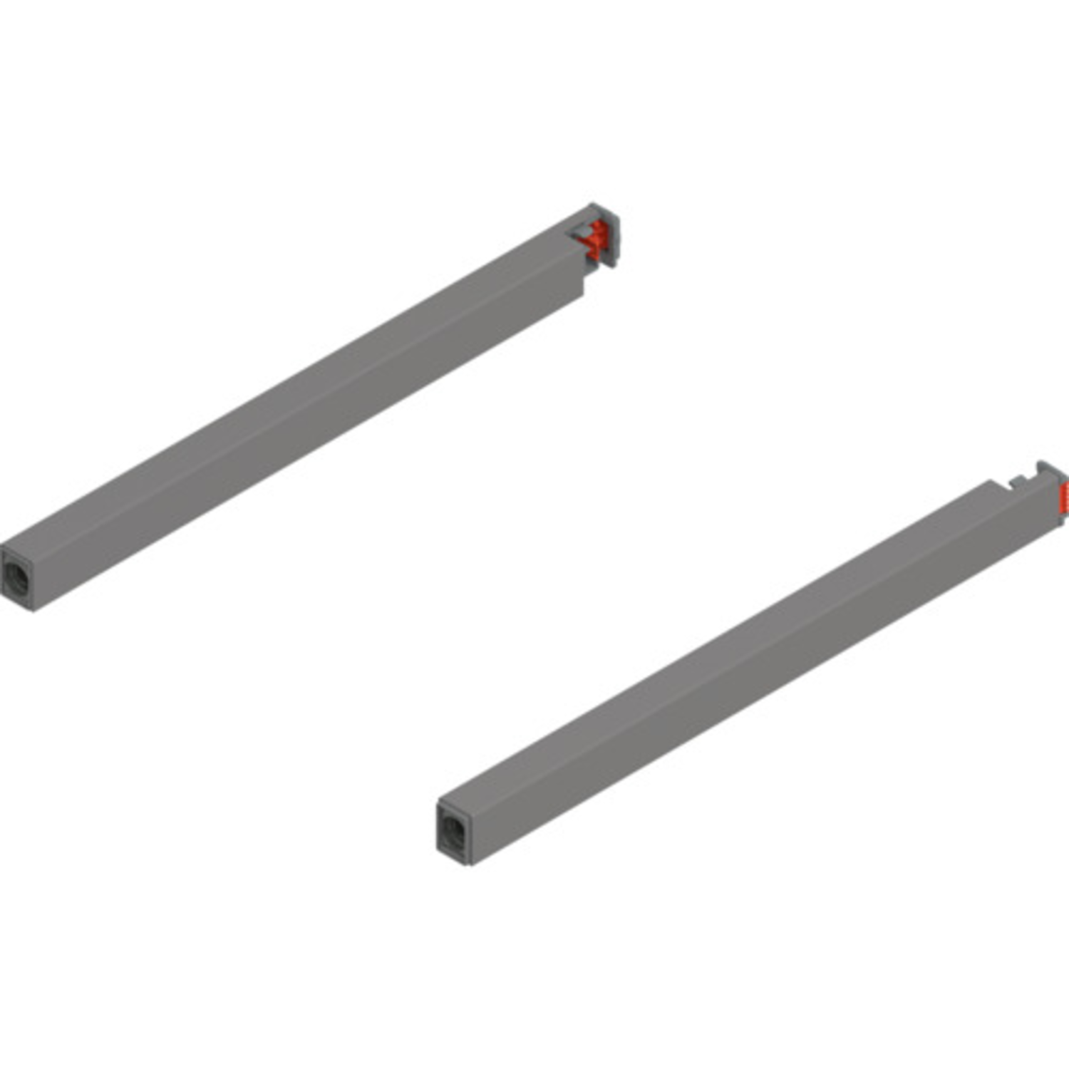 Relingset merivobox 270mm l+r indiumgrijs
